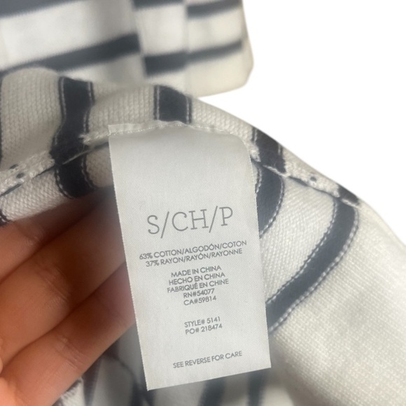 Cabi 5141 Victory Cardigan Sweater Long Striped Knit
Maxi Duster Size Small - Picture 6 of 7